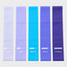 5 Strength Levels Resistance Bands - Blue
