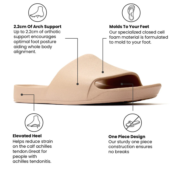 Archie Sandals Archies Arch Support Slides | Orthotic Sandals — Feet&Feet