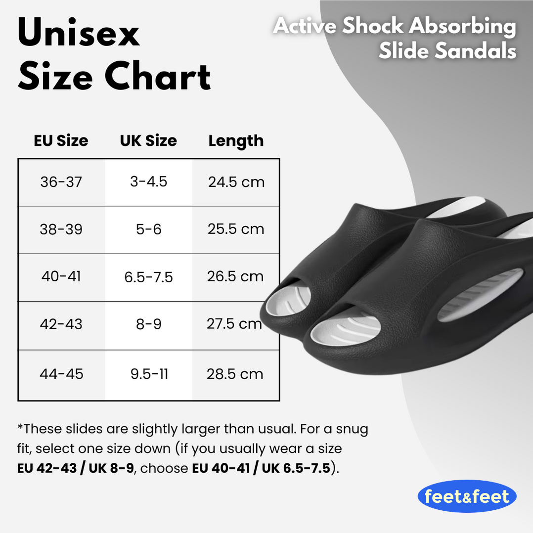 Active Shock Absorbing Slide Sandals | Anti-Skid - Futuristic Design ...