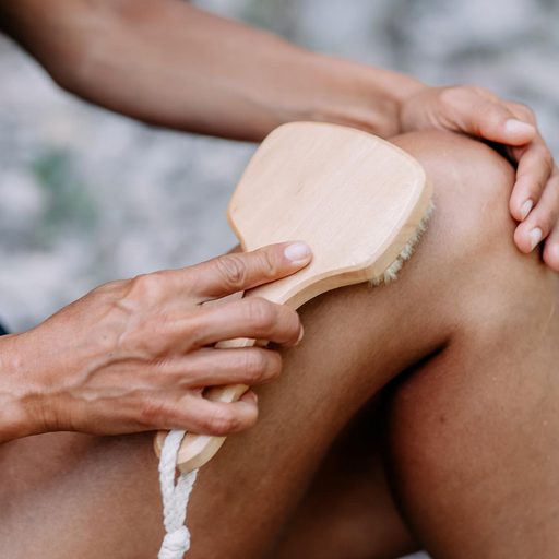 Croll & Denecke Short Handle Rectangle Body Brush