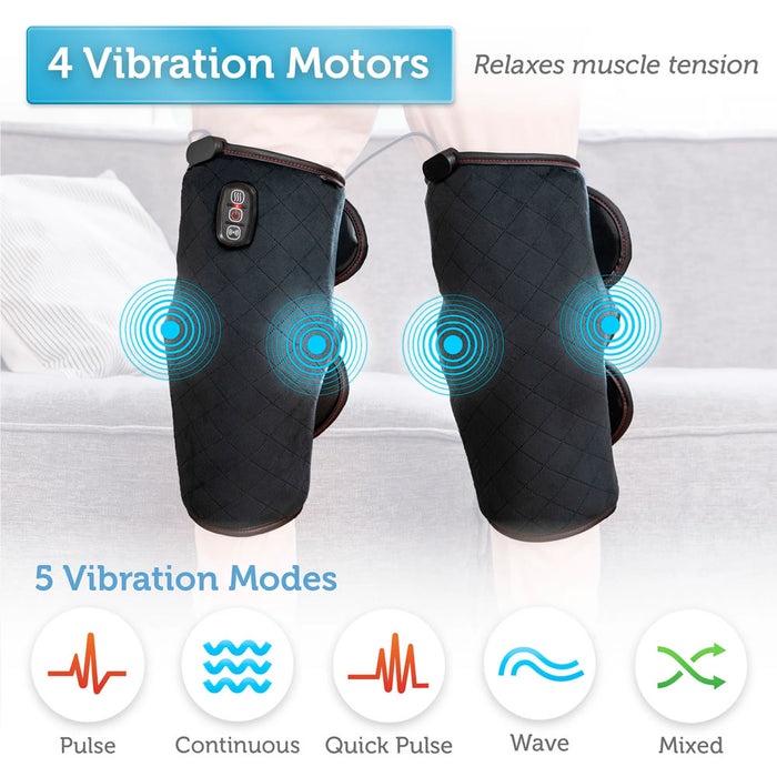 Comfier Heated Knee Sleeve Massager | Relieve Knee Pain & Stiff Joints Feet&Feet Comfier Heated Knee Sleeve Massager | Relieve Knee Pain & Stiff Joints Feet&Feet