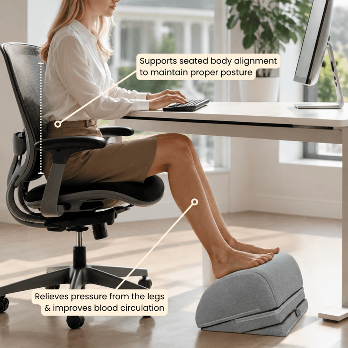 Comfier Heated Foot Rest Massager