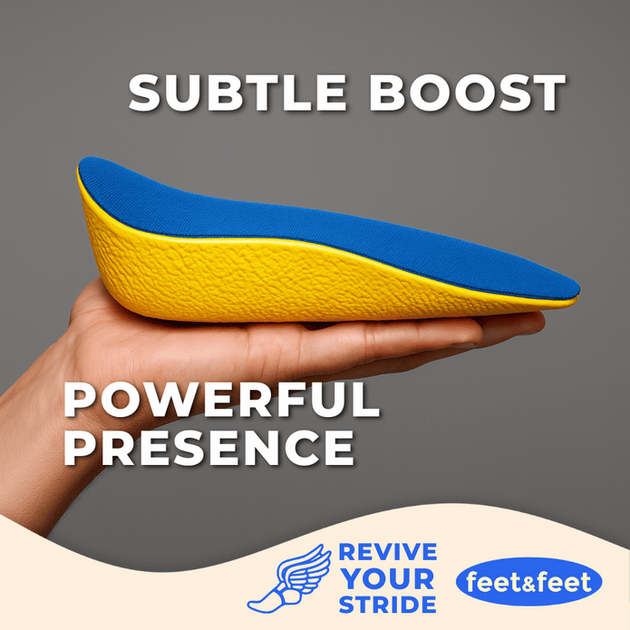 ComfortHeel Height Increase Half Insoles Benefit