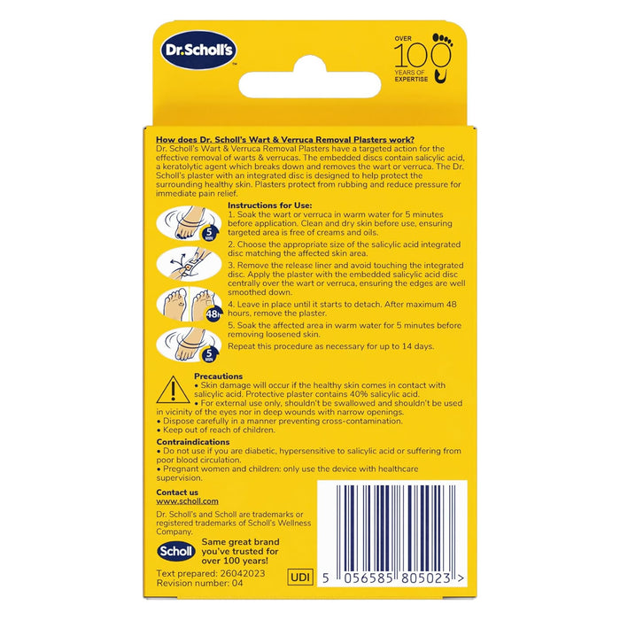 Dr Scholl's Wart & Verruca Removal Plasters