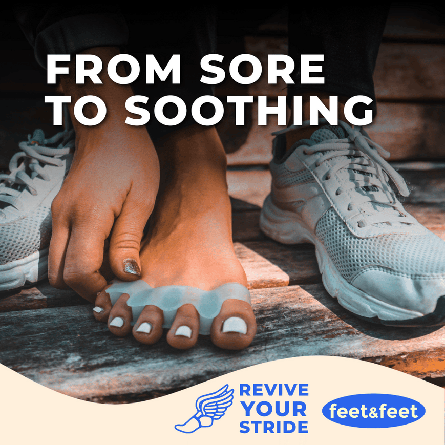 DuraFlex Gel Toe Separators Benefit