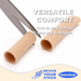 DuraFlex Silicone Toe Protector Tube