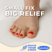 DuraFlex Sleeved Gel Toe Separators - Benefit