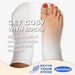 DuraFlex Sleeved Gel Toe Separators