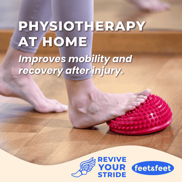 FootRevive Spiky Half Yoga Ball