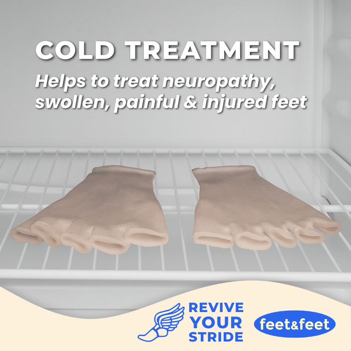 FlowRevive Toeless Gel Lined Socks