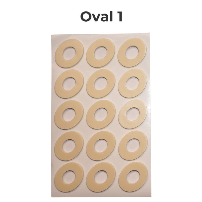Podiatry Adhesive Cushion Pads - Oval 1