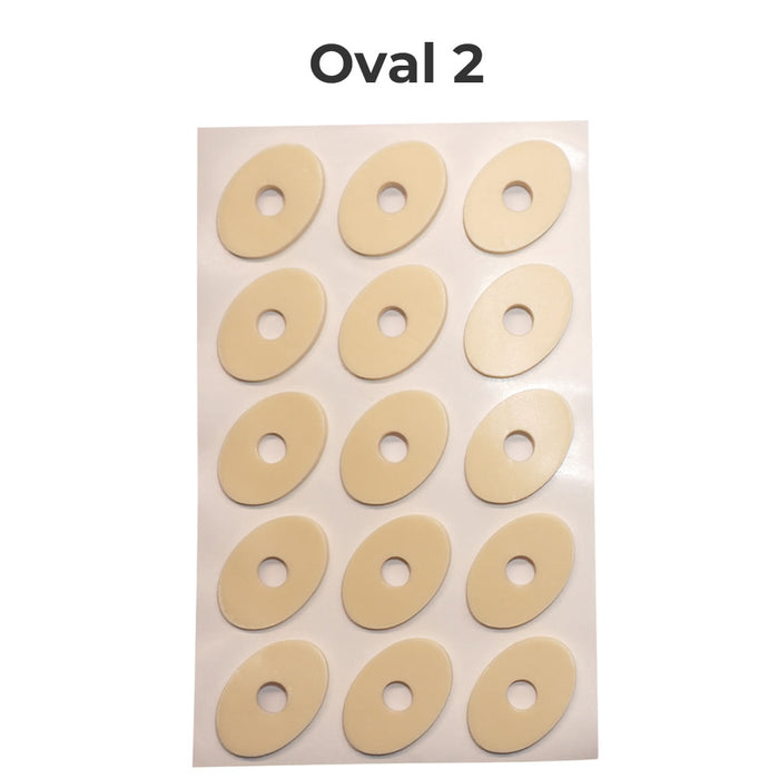 Podiatry Adhesive Cushion Pads - Oval 2