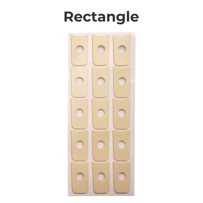 Podiatry Adhesive Cushion Pads - Rectangle