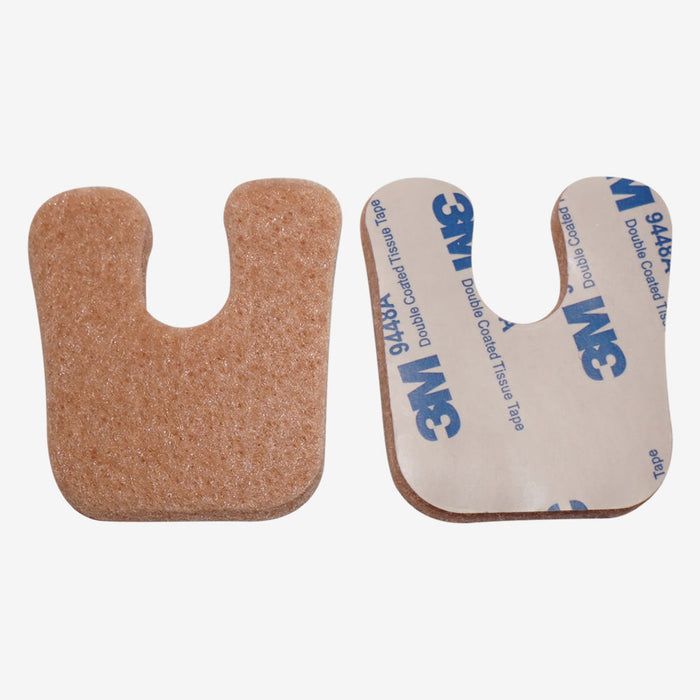 U-Shaped Adhesive Foam Cushion Pads - Beige