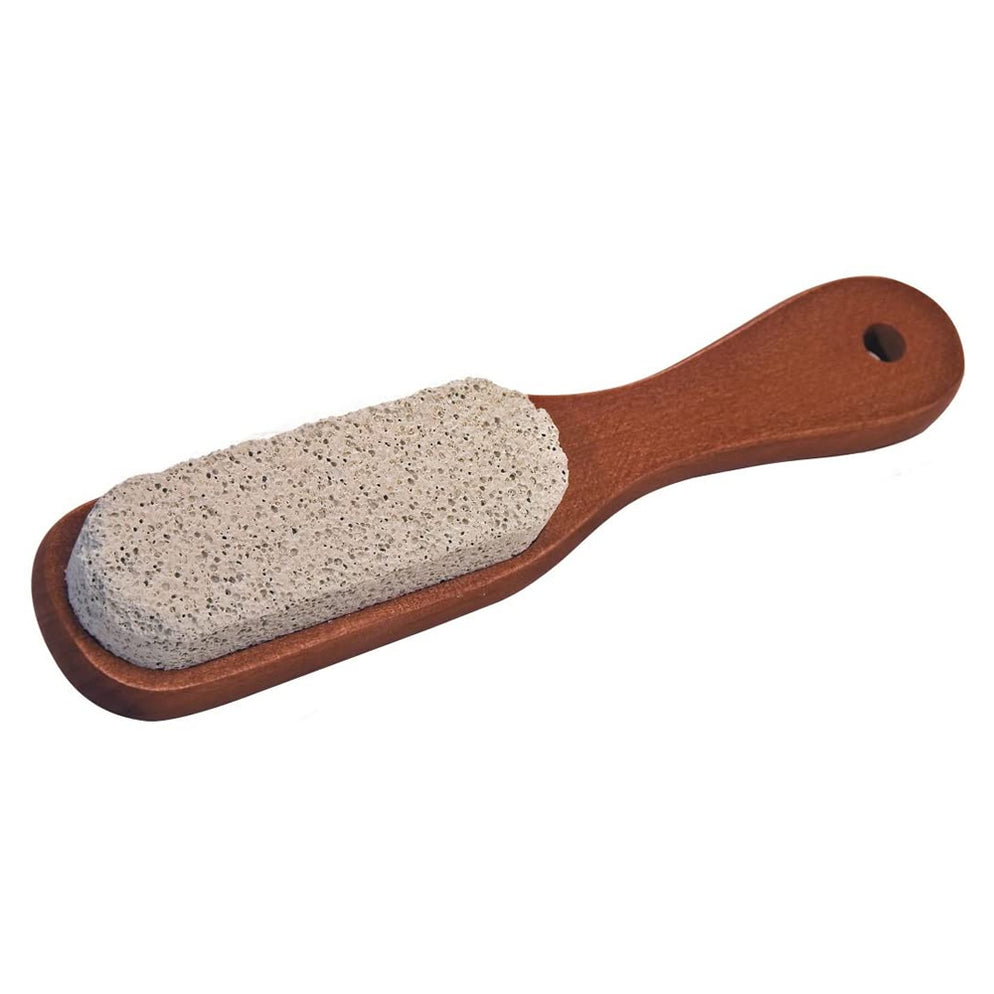 Croll & Denecke Foot Pumice Stone with Handle Remove Dry, Hard Skin
