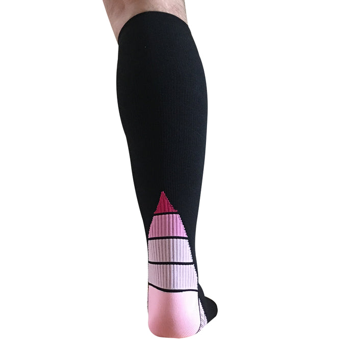 FlowRevive Knee High Compression Socks - Pink