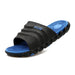 FootRevive Dual Layer Sports Massage Slippers - Black & Blue